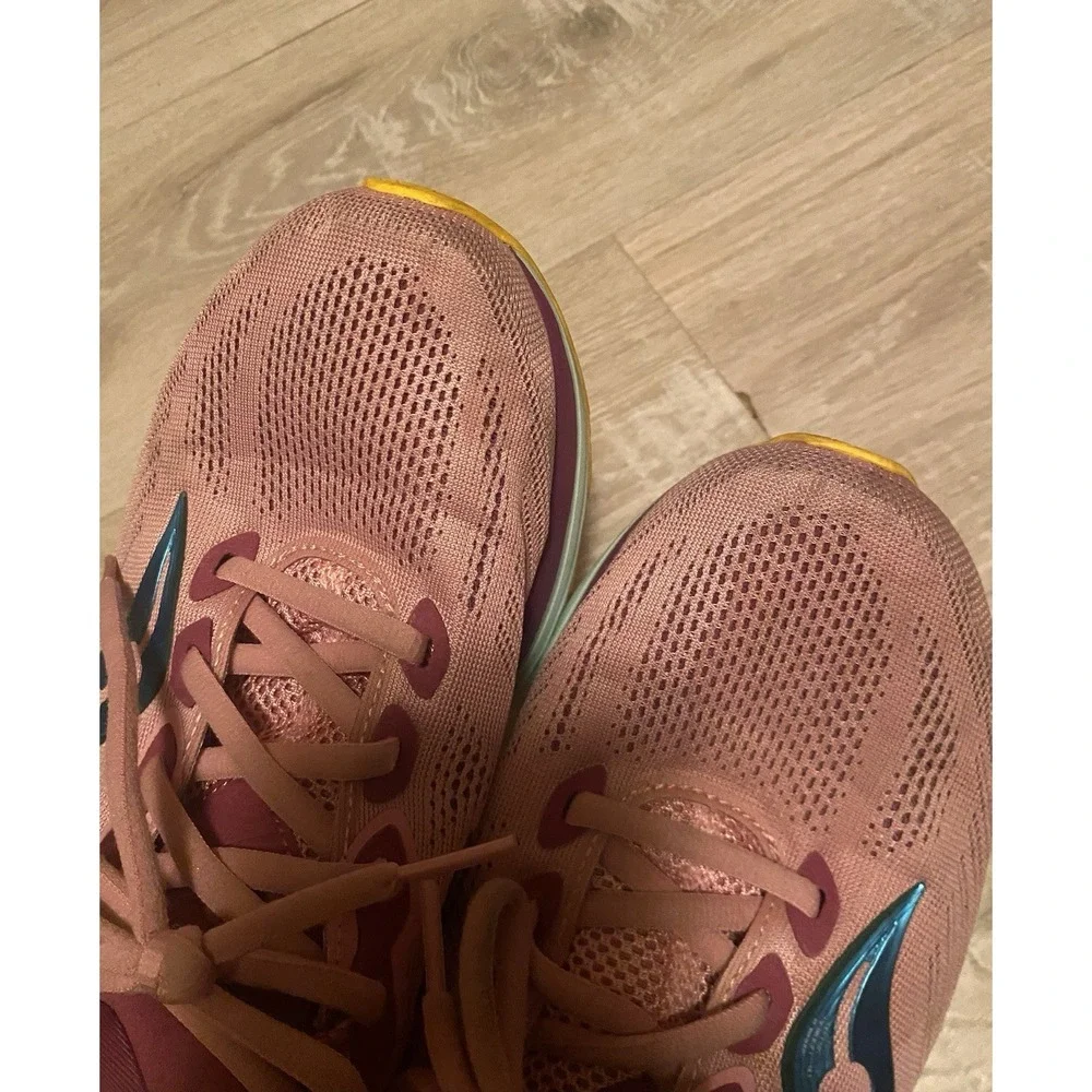 Saucony Ride 14 Running Shoes PWRRUN Mesh Sneakers Women's Size 11